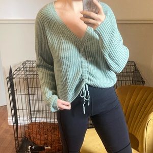 Sage green sweater
